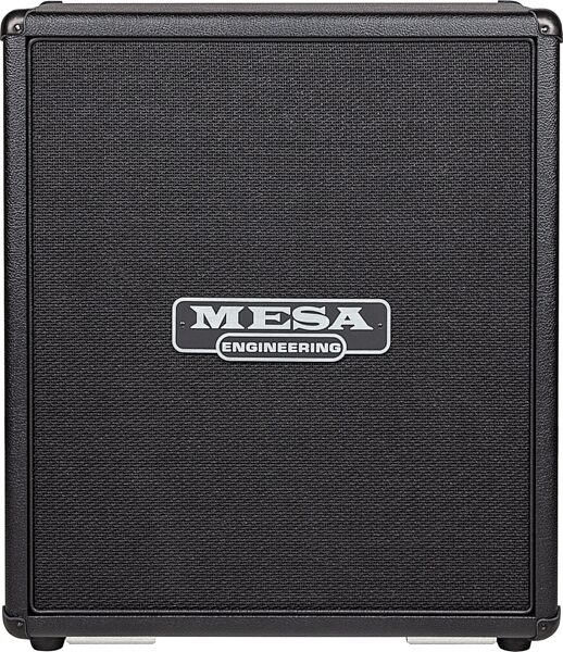 Mesa Boogie 2x12 Rectifier Diagonal Guitar Speaker Cabinet, Black Bronco, Action Position Back
