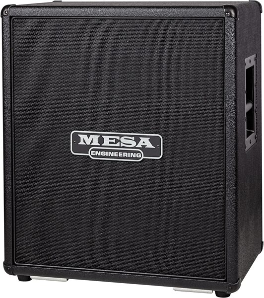 Mesa Boogie 2x12 Rectifier Diagonal Guitar Speaker Cabinet, Black Bronco, Action Position Back