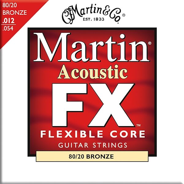 Martin FX 80/20 Acoustic Guitar Strings, Main