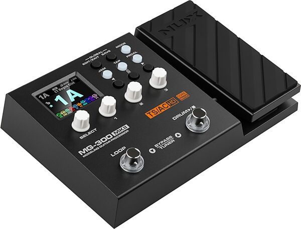 NUX MG-300 MKII Multi-Effects Processor, New, Action Position Back