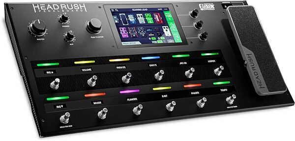 HeadRush Pedalboard Guitar Multi-Effects Processor, Action Position Back-