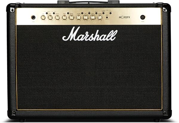Marshall MG102GFX Guitar Combo Amplifier (2x12", 100 Watts), Action Position Back