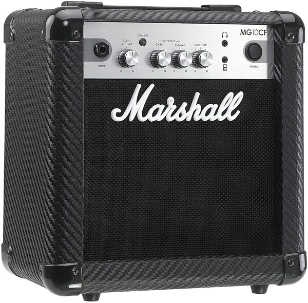 Marshall MG10CF Carbon Fiber Guitar Combo Amplifier (10 Watts, 1x6.5"), Right