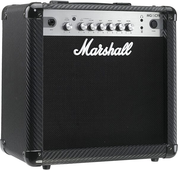 Marshall MG15CFR Carbon Fiber Guitar Combo Amplifier (15 Watts, 1x8"), Right
