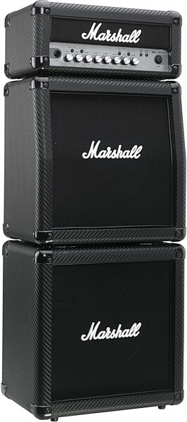 Marshall MG15CFXMS Carbon Fiber Guitar Amp Micro Stack (15 Watts), Right