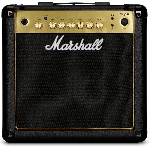 Marshall MG15GR Guitar Combo Amplifier (1x8", 15 Watts), New, Main
