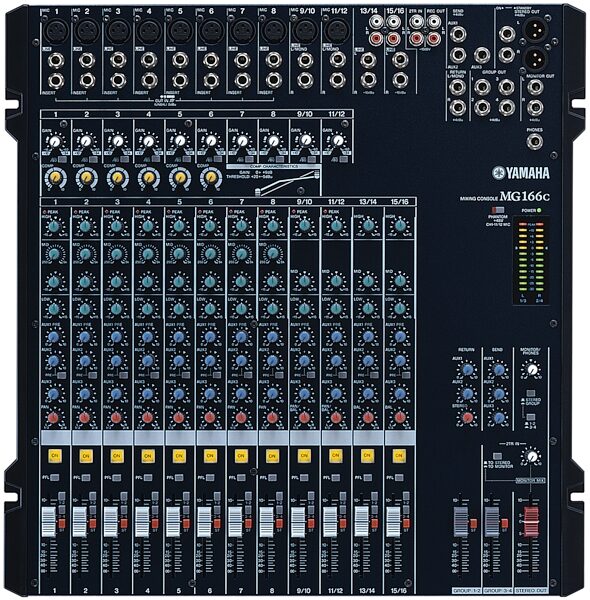 Yamaha MG166C Stereo Mixer, Main