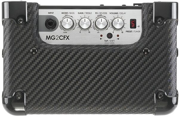 Marshall MG2CFX Battery-Powered Guitar Combo Amplifier, Top