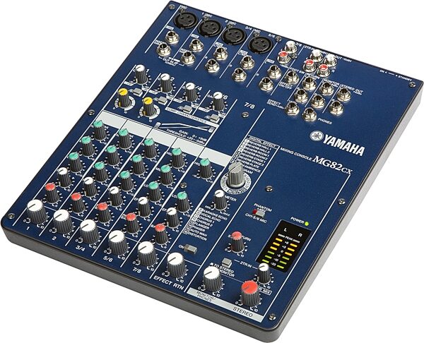 Yamaha MG82CX Stereo Mixer with Effects, Angle 2