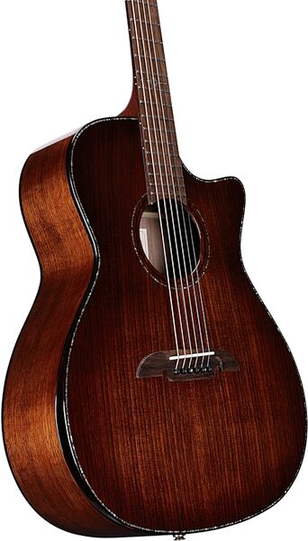 Alvarez MGA77CEAR Grand Auditorium Acoustic-Electric Guitar, Action Position Back