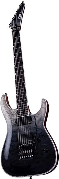 ESP LTD MH-1007QM Electric Guitar, Angle