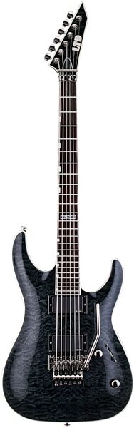 ESP LTD MH-350FR Electric Guitar with Floyd Rose, See Thru Black
