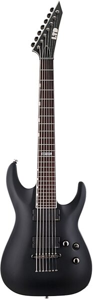 ESP LTD MH-417 7-String Electric Guitar, Black Stain