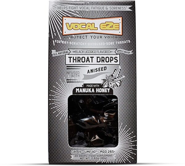 Vocal Eze Drops (20-Pack), Aniseed, Main