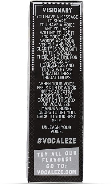 Vocal Eze Drops (20-Pack), Aniseed, Main Side