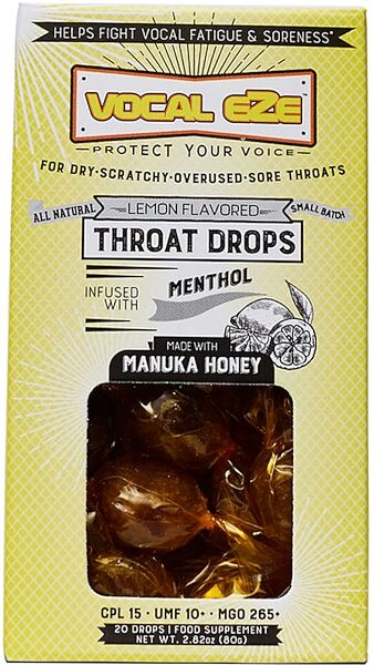 Vocal Eze Drops (20-Pack), Action Position Back