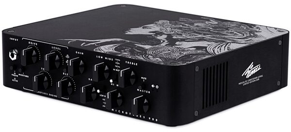 Darkglass Limited Edition Medusa Microtubes 900 Bass Amplifier Head (900 Watts), Angle2