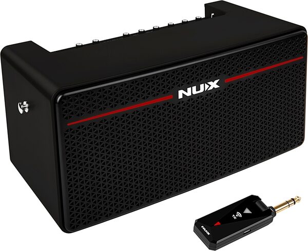 NUX Mighty Space Wireless Amplifier for Guitar and Bass, New, Angled Front