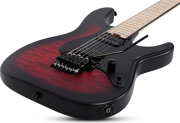 Schecter Miles Dimitri Baker SVSS Electric Guitar, Action Position Back