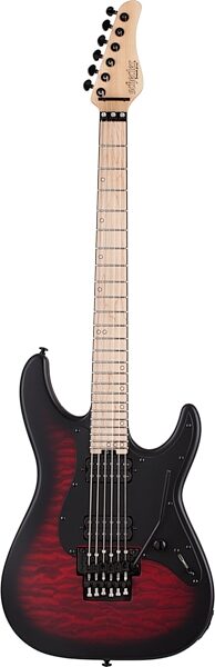 Schecter Miles Dimitri Baker SVSS Electric Guitar, Action Position Back