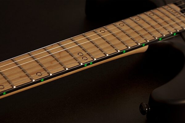 Schecter Miles Dimitri Baker SVSS Electric Guitar, Action Position Back