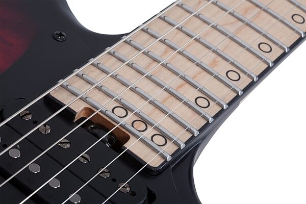 Schecter Miles Dimitri Baker SVSS Electric Guitar, Action Position Back