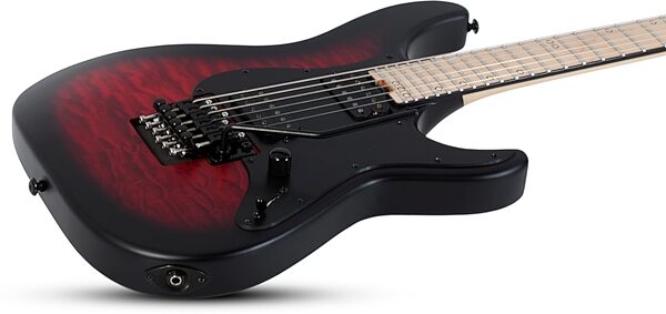 Schecter Miles Dimitri Baker SVSS Electric Guitar, Action Position Back