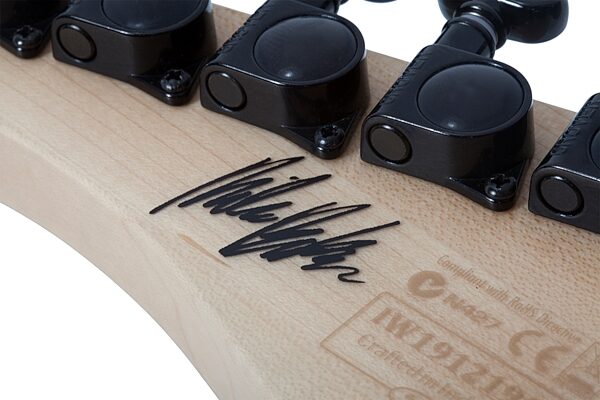 Schecter Miles Dimitri Baker SVSS Electric Guitar, Action Position Back