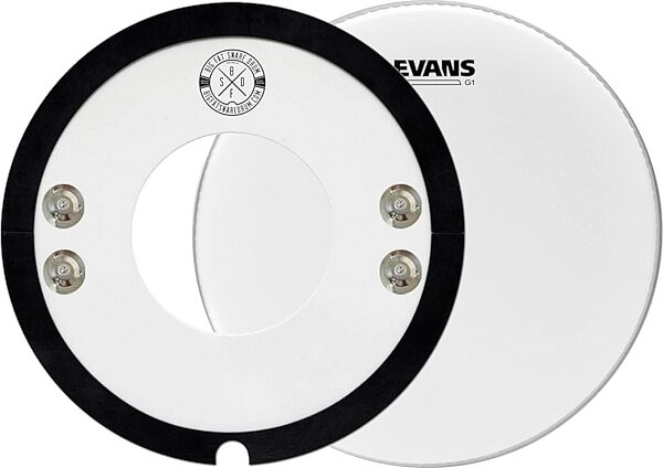 Big Fat Snare Drum Original Bourine Snare Donut Drumhead, With 14&quot; Coated Snare Head, pack