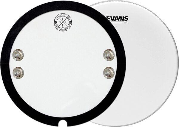 Big Fat Snare Drum Original Bourine Snare Drumhead, With 14&quot; Coated Snare Head, pack