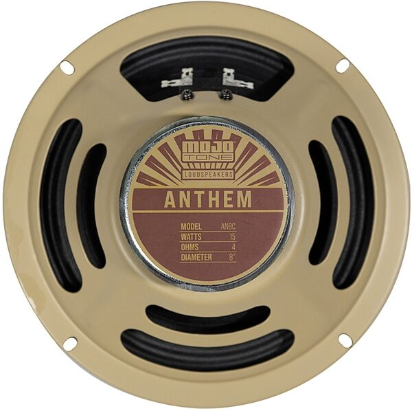 Mojotone AN8C Anthem Guitar Speaker (8"), 8 inch, 4 Ohms, Action Position Back