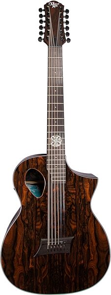 Michael Kelly Forte Port 12 Randy Jackson 12-String Acoustic-Electric Guitar, Natural Gloss, Action Position Back