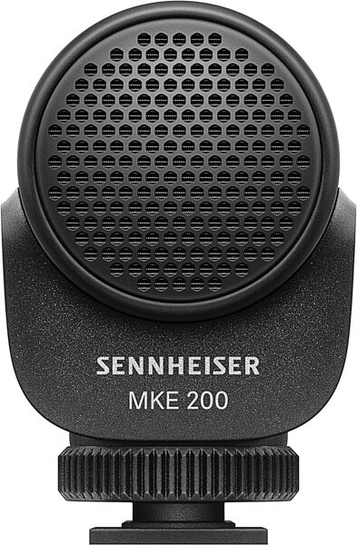 Sennheiser MKE 200 Supercardioid On-Camera Microphone, New, Action Position Side