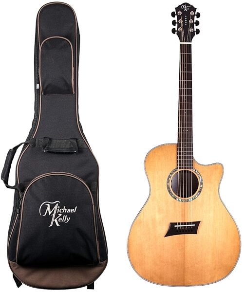 Michael Kelly 3D Grand Auditorium Acoustic-Electric Guitar, Main