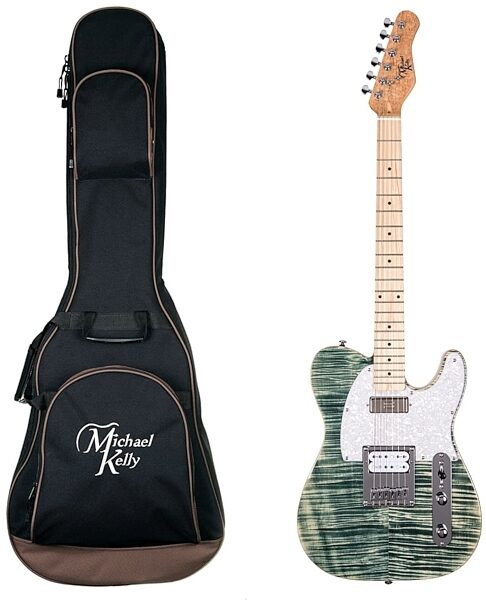 【グリン・グリーン】Michael Kelly Guitars Michael Kelly Mod Shop '55 Electric Guitar, Seymour Duncan