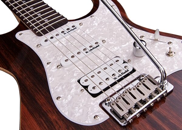 Michael Kelly Custom Collection '65 Electric Guitar, Pau Ferro Fingerboard, Striped Ebony, Action Position Back