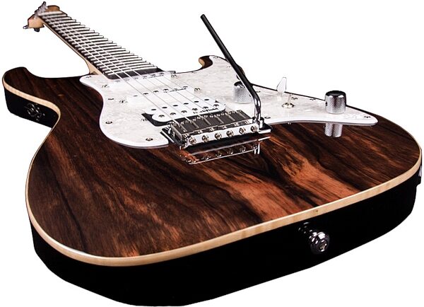 Michael Kelly Custom Collection '65 Electric Guitar, Pau Ferro Fingerboard, Striped Ebony, Action Position Back