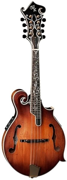 Michael Kelly Legacy Dragonfly Flame Acoustic-Electric Mandolin, Antique Vintage Sunburst