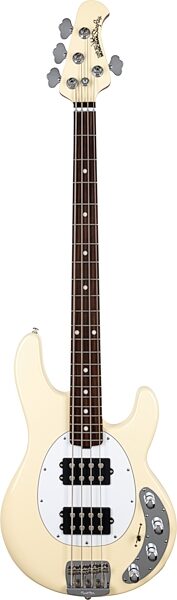 Ernie Ball Music Man StingRay Special HH Electric Bass (with Case), Buttercream, Blemished, Main