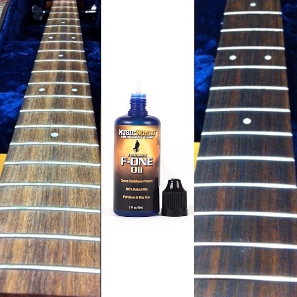 Music Nomad F-ONE Fretboard Oil Cleaner and Conditioner, New, View