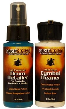 Music Nomad Drum Detailer and Cymbal Cleaner Pack, New, Main