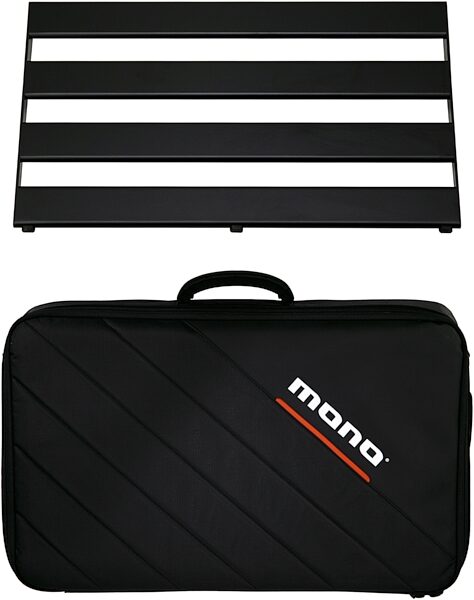 MONO Rail Pedalboard, Black, Medium, with Case, Action Position Back