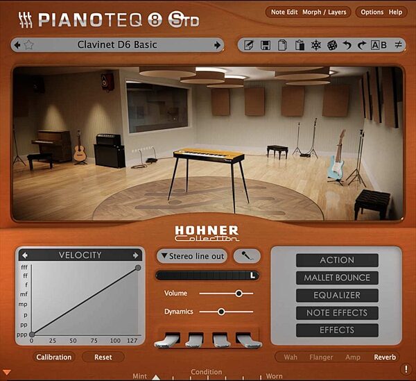 Modartt Hohner Collection Instrument Pack for Pianoteq Software, Digital Download, Action Position Back