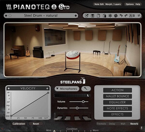 Modartt Steel Pans Instrument Pack for Pianoteq Software, Digital Download, Action Position Back