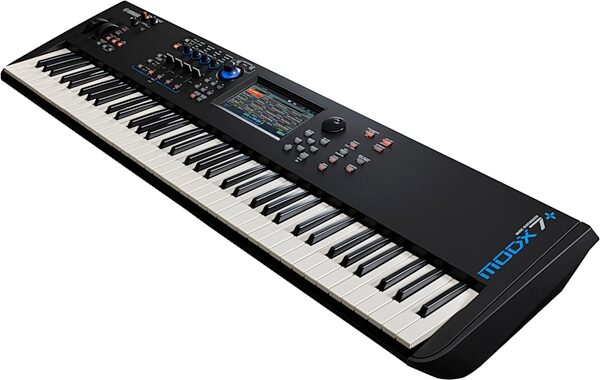 Yamaha MODX7 Plus Keyboard Synthesizer, 76-Key, Customer Return, Blemished, Action Position Front