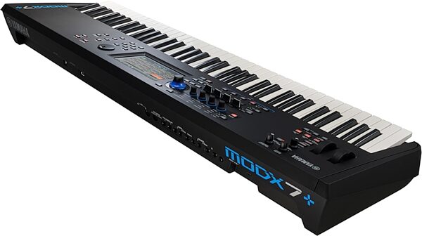 Yamaha MODX7 Plus Keyboard Synthesizer, 76-Key, New, Action Position Back