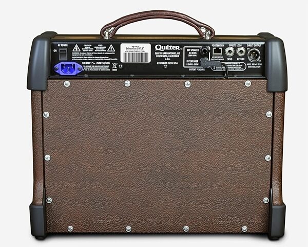 Quilter MicroPro 200-8 Guitar Combo Amplifier (1x8"), Rear