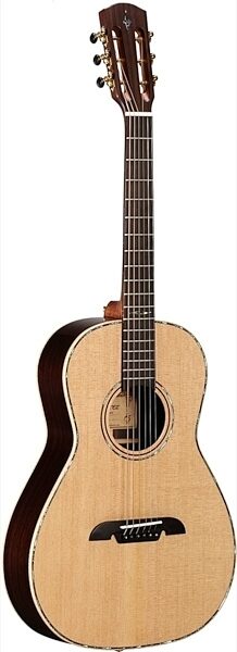 Alvarez Masterworks MPA70 Parlor Acoustic Guitar (with Case), Side