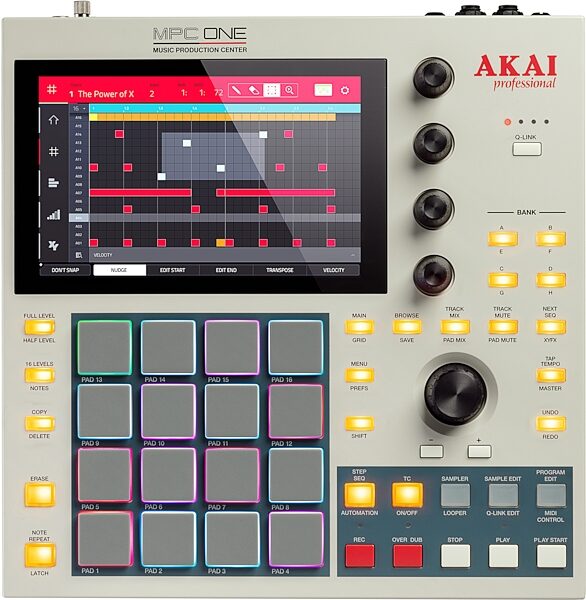 Akai Limited Edition MPC One Retro Edition Music Production Workstation, Action Position Back
