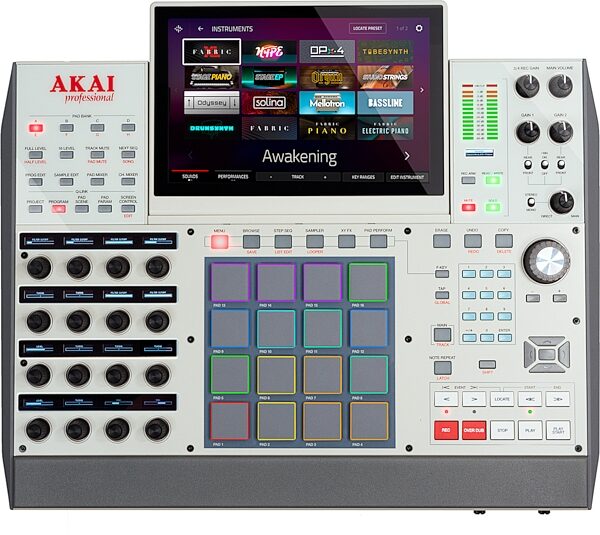 Akai MPC X Special Edition Music Production Center, Blemished, Action Position Back